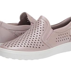ECCO Soft 7 Laser Cut Slip On Sneakers
